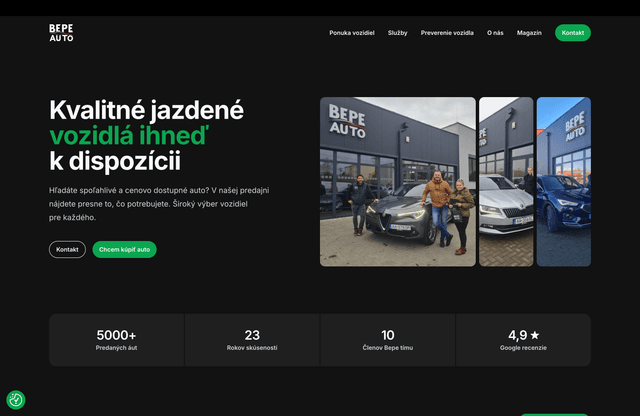 Website screenshot 1